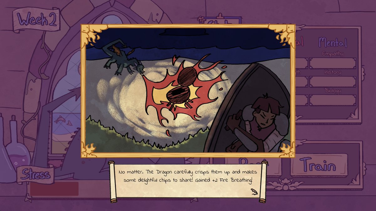 mokadevs's tweet photo. 🐲A Dragon for the King🐲

Disobey the King's orders to slay the Evil Dragon by caring for it instead! A stat raiser about raising a dragon for the King.

👑https://t.co/Fhu5c5yC1w
#indiegame #statraiser #madewithgodot https://t.co/W38MZodhKu