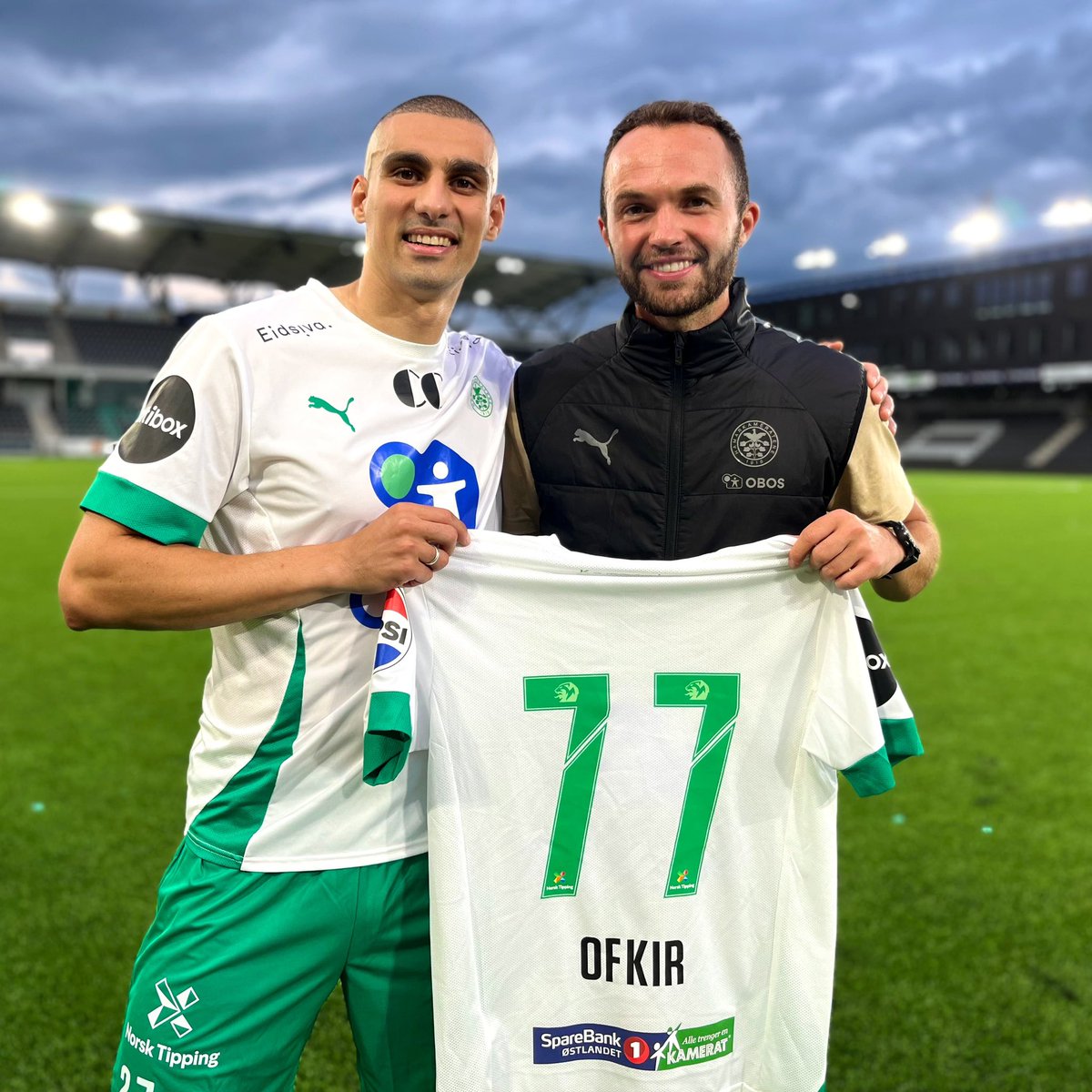 HamKamFotball's tweet photo. Velkommen til HamKam, Mohamed Ofkir 🟢⚪️ https://t.co/WsTQF25beT