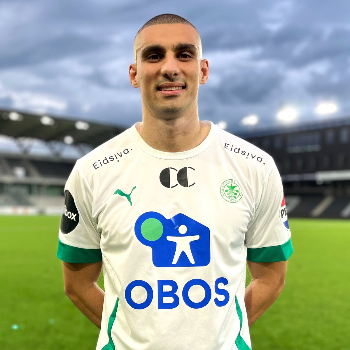 HamKamFotball's tweet photo. Velkommen til HamKam, Mohamed Ofkir 🟢⚪️ https://t.co/WsTQF25beT
