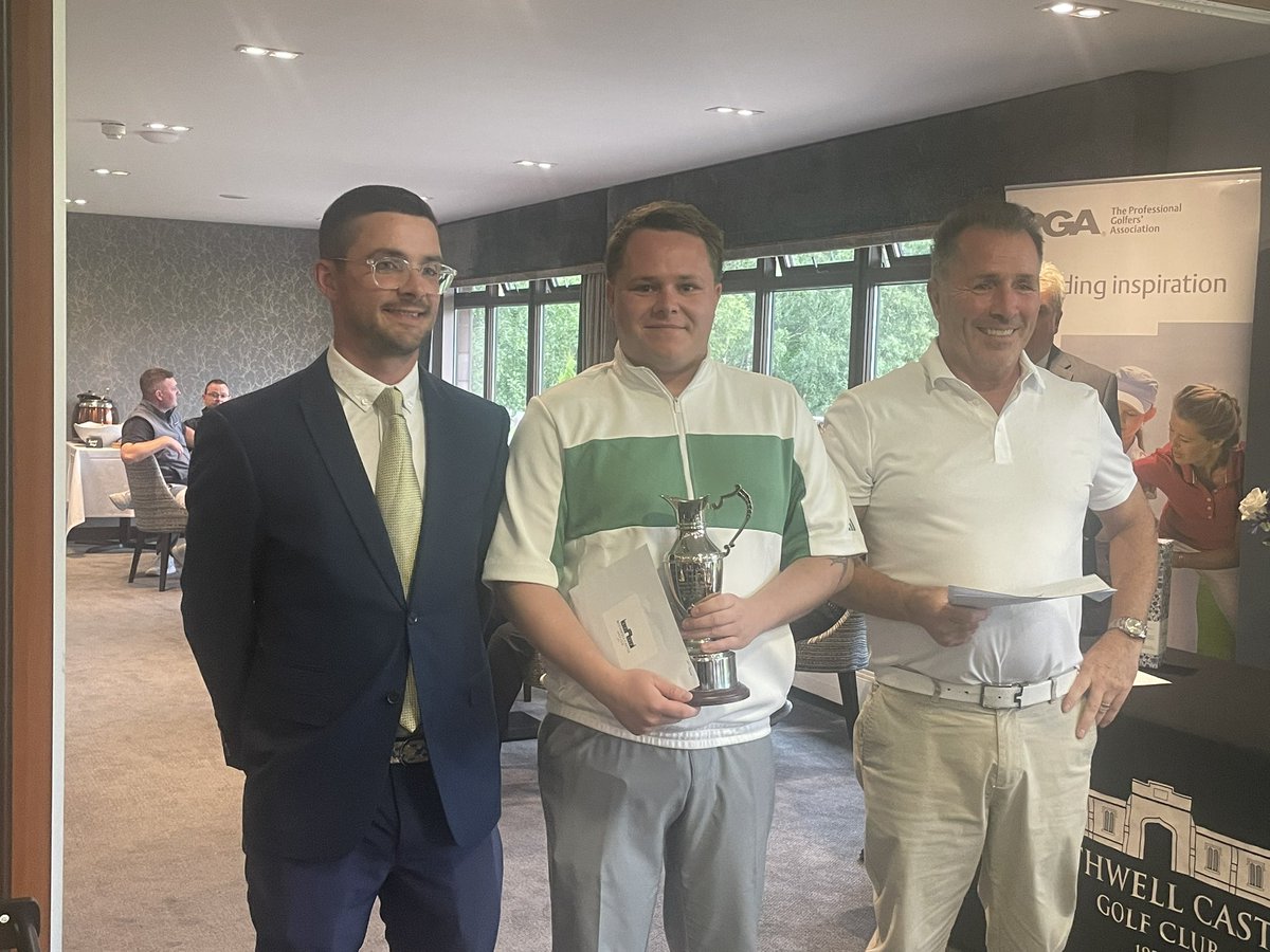 Well done to <a href="/ChrisCurrieGolf/">Chris Currie</a> and <a href="/James_McGhee/">James McGhee</a> who were the joint winners of the 38th <a href="/bcgolfclub/">Bothwell Castle Golf Club</a> Pro-Am with both players scoring 65 (-5) after a nice day for golf ⛳️ 

Enterprise Controls with team professional <a href="/tomhigson1988/">Tom Higson</a> won the team contest with a score of -16