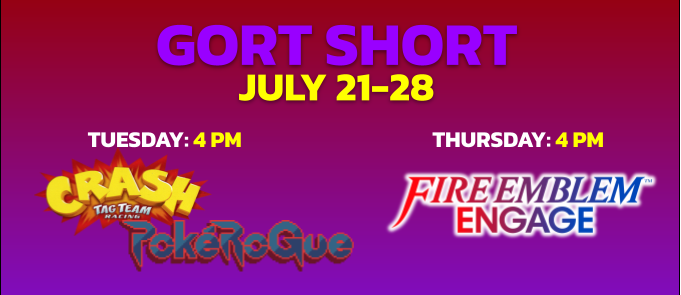 FortofGort's tweet photo. GORT SHORT for the week of July 21st! https://t.co/qiRAI7z9y7