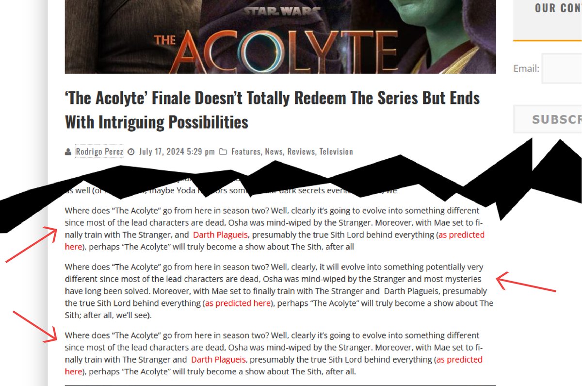 you should write for #TheAcolyte
