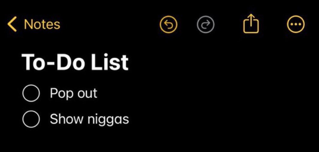 Kamala’s to do list rn: