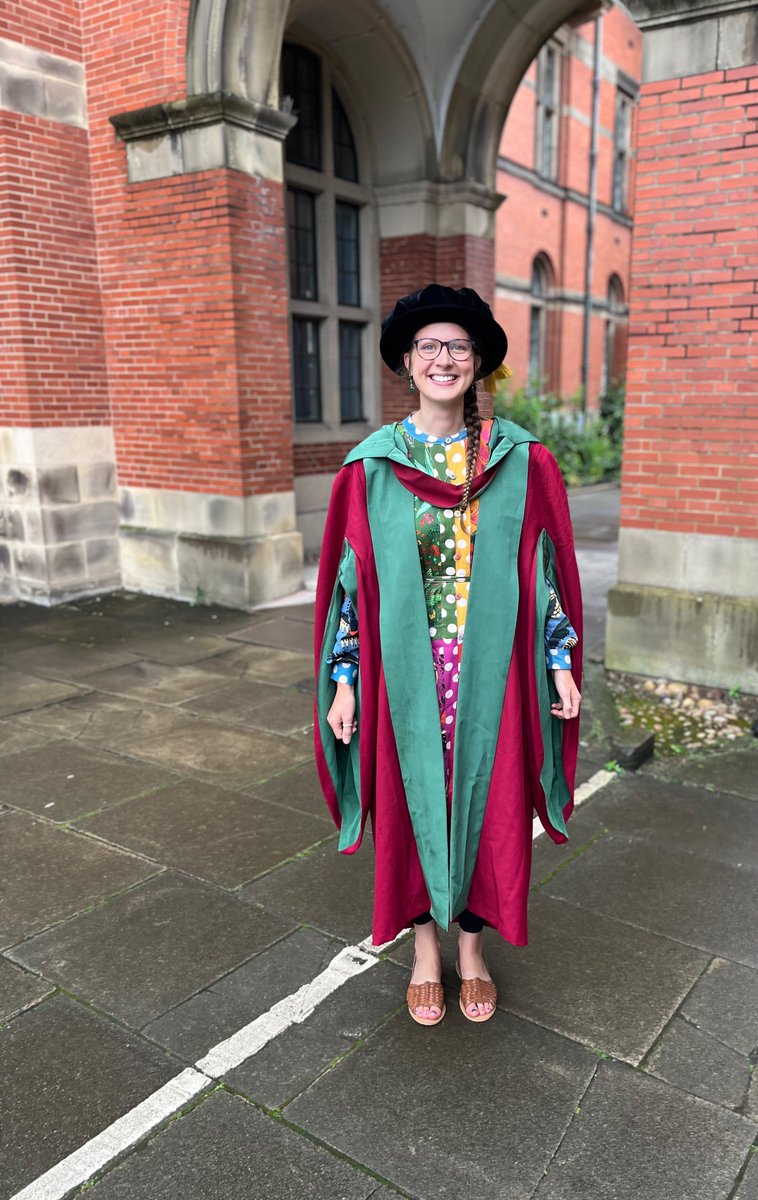 It’s been a week of celebrations! 🥳
Big thanks to <a href="/LilaKossyvaki/">Dr Lila Kossyvaki</a>, <a href="/meter201281/">Emmanouela Terlektsi</a>, family, friends and colleagues!
 
Delighted to receive the George Cadbury award from the School of Ed <a href="/unibirmingham/">Uni of Birmingham</a> too! 🍫

#PMLD #musicalplayframework
#ability #disability #alwayslearning #phd