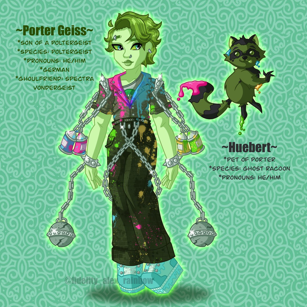 Fidelity_Alex's tweet photo. #MonsterHigh 💀
#PorterGeiss 💚
#redesign ✍🏽 https://t.co/ZB6IOPbYXv