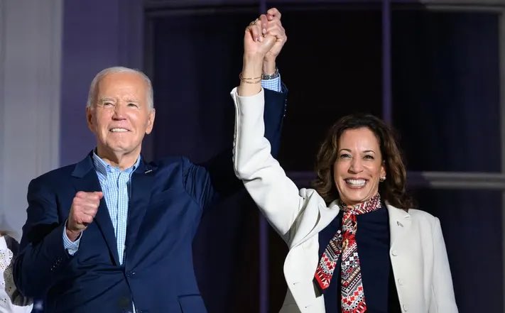 NEWS 

The Vice-President has released a statement reacting to the news of President Biden’s decision and his endorsement of her: 

“On behalf of the American people, I thank Joe Biden for his extraordinary leadership as President of the United States and for his decades of