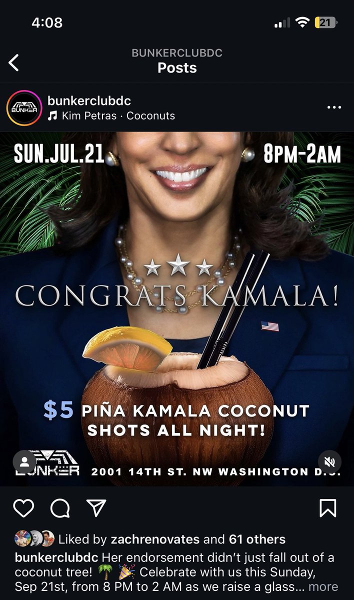 No one works harder than DC bar promoters.