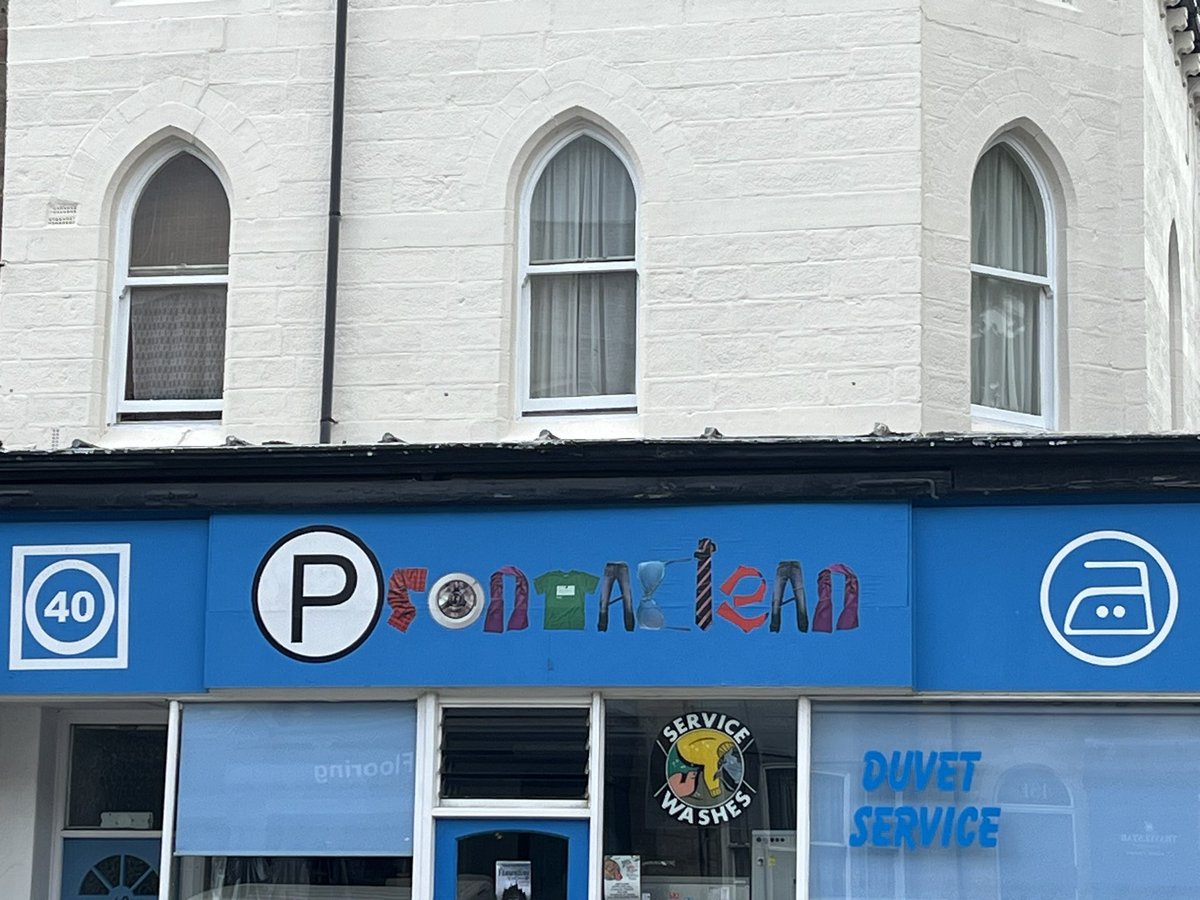 Discovered what is possibly the worst logo I have ever seen while out in Harrogate today!