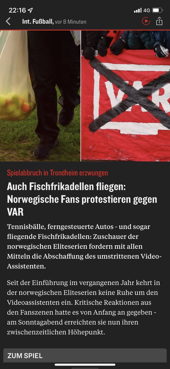 Nå blir protestene også lagt merke til i Tyskland. VAR er snart historie.