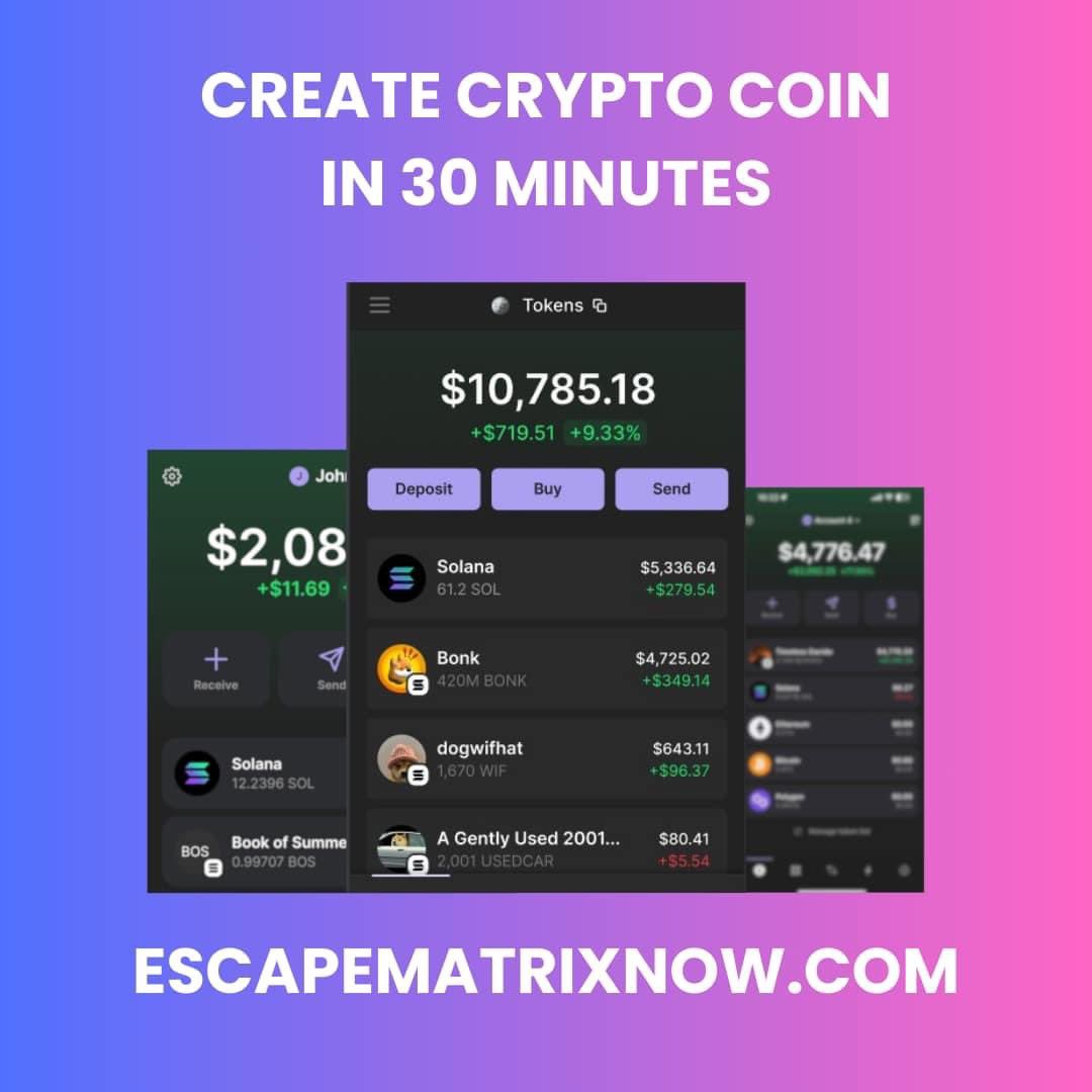 TokenCourse's tweet photo. Create your own crypto token for FREE in one day.

https://t.co/Xhl4cmxR6u

#crypto #memecoin #sol #trading https://t.co/umNXizJuDl