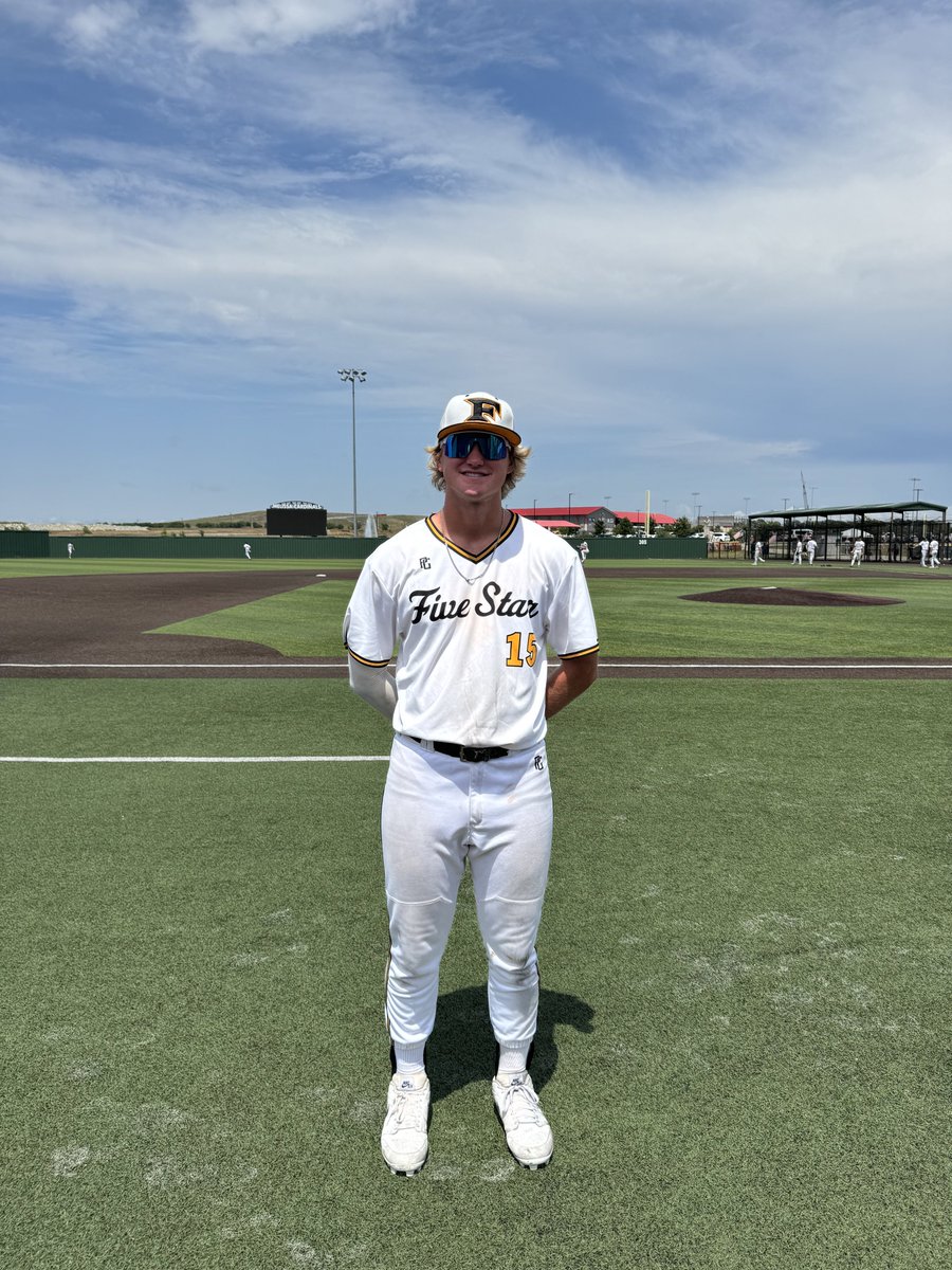 âFive Tool Texasâ (@fivetooltexas) on Twitter photo #FiveToolWS F: <a href="/fivestardfw/">Five Star Properties DFW</a> 2025 Neville 17U 5, TBT Ballers Texas American 17U 3
PoG: <a href="/georgiebaseball/">George McClaskey</a> 3-4, 3 1B, RBI, R
Hitter: <a href="/GageBelknap/">Gage Belknap</a> 1-2, 2B, 2 RBI, R, HBP #FiveToolWS F: <a href="/fivestardfw/">Five Star Properties DFW</a> 2025 Neville 17U 5, TBT Ballers Texas American 17U 3
PoG: <a href="/georgiebaseball/">George McClaskey</a> 3-4, 3 1B, RBI, R
Hitter: <a href="/GageBelknap/">Gage Belknap</a> 1-2, 2B, 2 RBI, R, HBP
