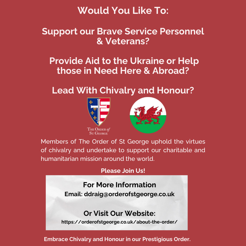 We have designed an A3 and A4 Poster to go up in suitable public places where potential supporters may gather. 

These can include; church halls, military establishments, public houses, offices, or other internal venues.  

To receive one, email: ddraig@orderofstgeorge.co.uk