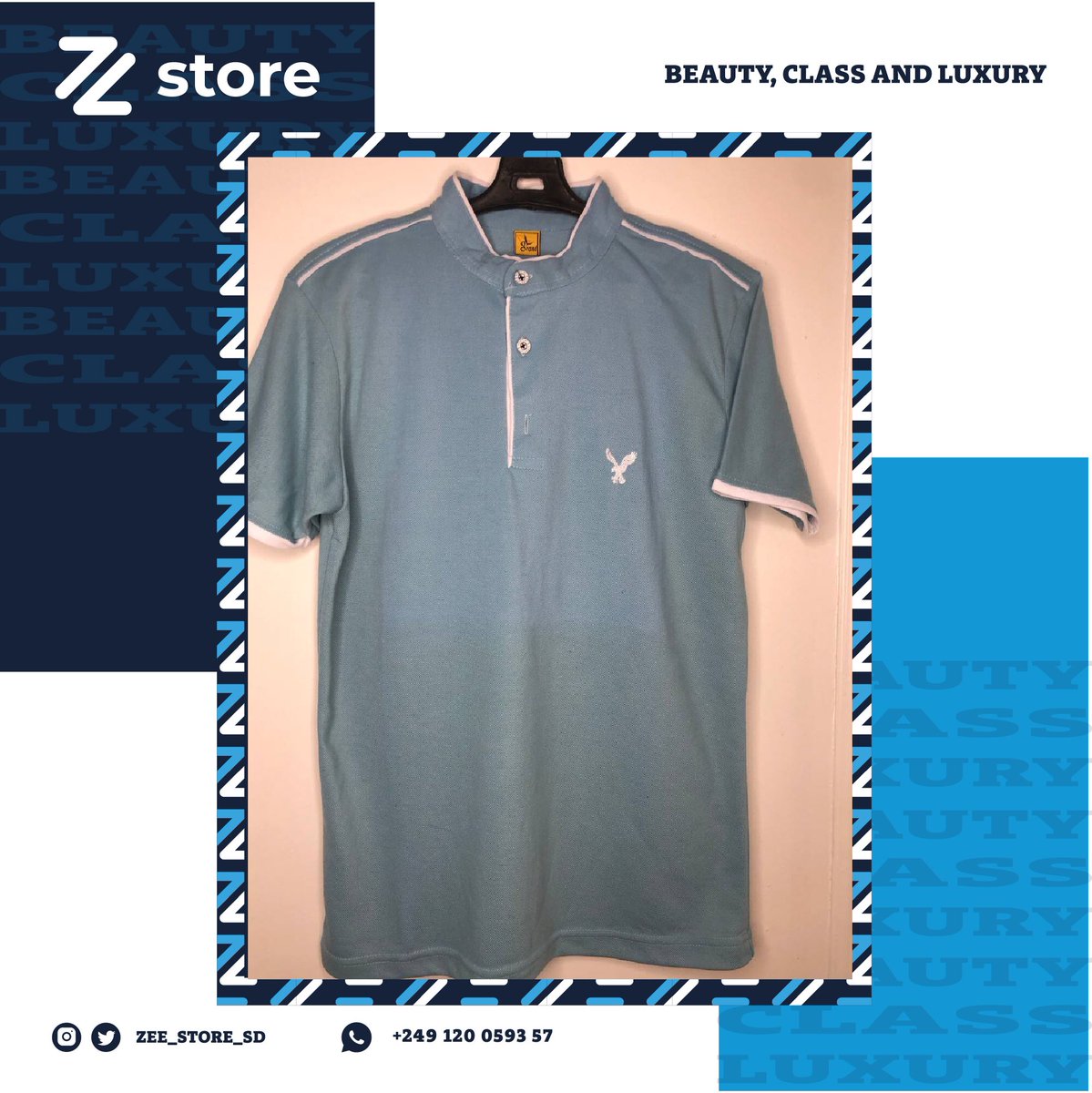 zee_store_sd's tweet photo. Eagle Shirt 🦅👕 

Price: 250 EGP
Size: L-XL
متوفر خدمة توصيل داخل القاهرة🛵🛵 
#summer #summervibes 
#beauty_class_luxury https://t.co/in5cnreTM8