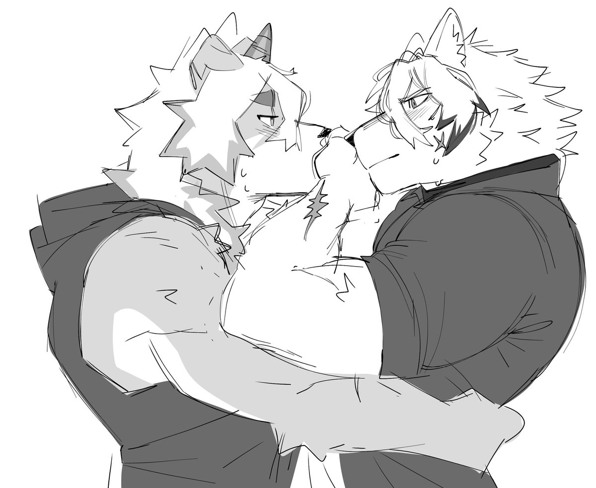The_MooMan_'s tweet photo. Lycaon x hung https://t.co/0TADIPPALW