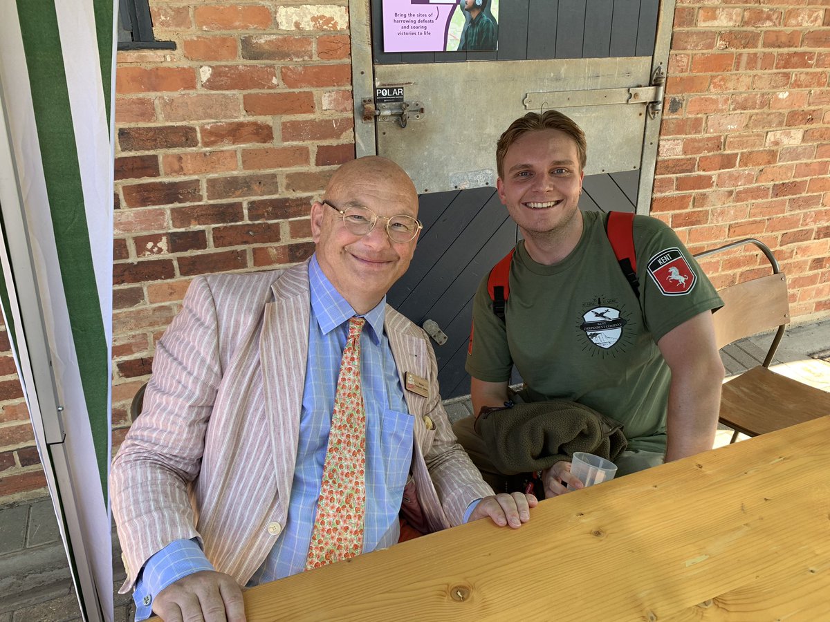 Brilliant time at #WHWFest with the <a href="/KentBuffsIC/">Kent Buffs IC</a>. Great to finally meet some historians I’ve been reading/listening to for years! <a href="/militaryhistori/">Dr Peter Caddick-Adams #StandwithUkraine</a> <a href="/James1940/">James Holland</a> <a href="/JohnCMcManus3/">John C. McManus</a>