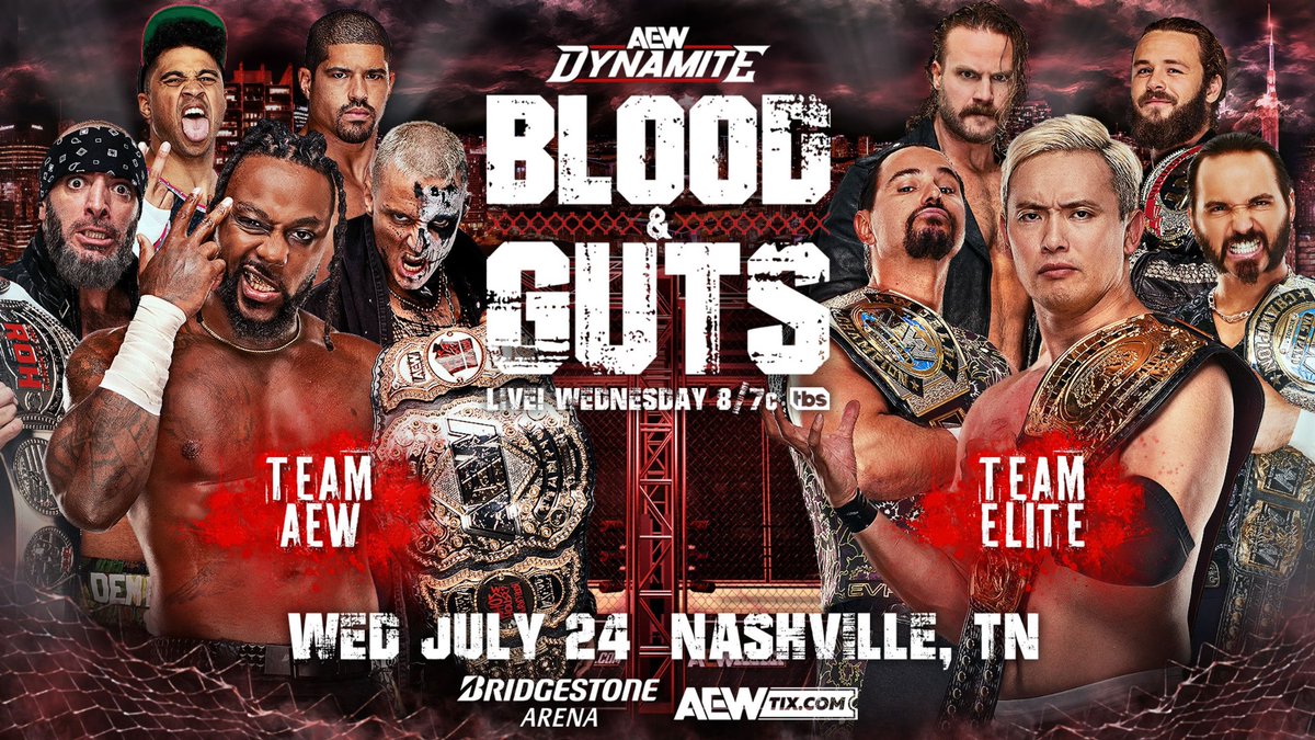 Platinum Max will NOT be dropping out of Blood and Guts! I am the Best Wrestler Alive ™️ and I am here for the AEW fans!
#AEWDynamite