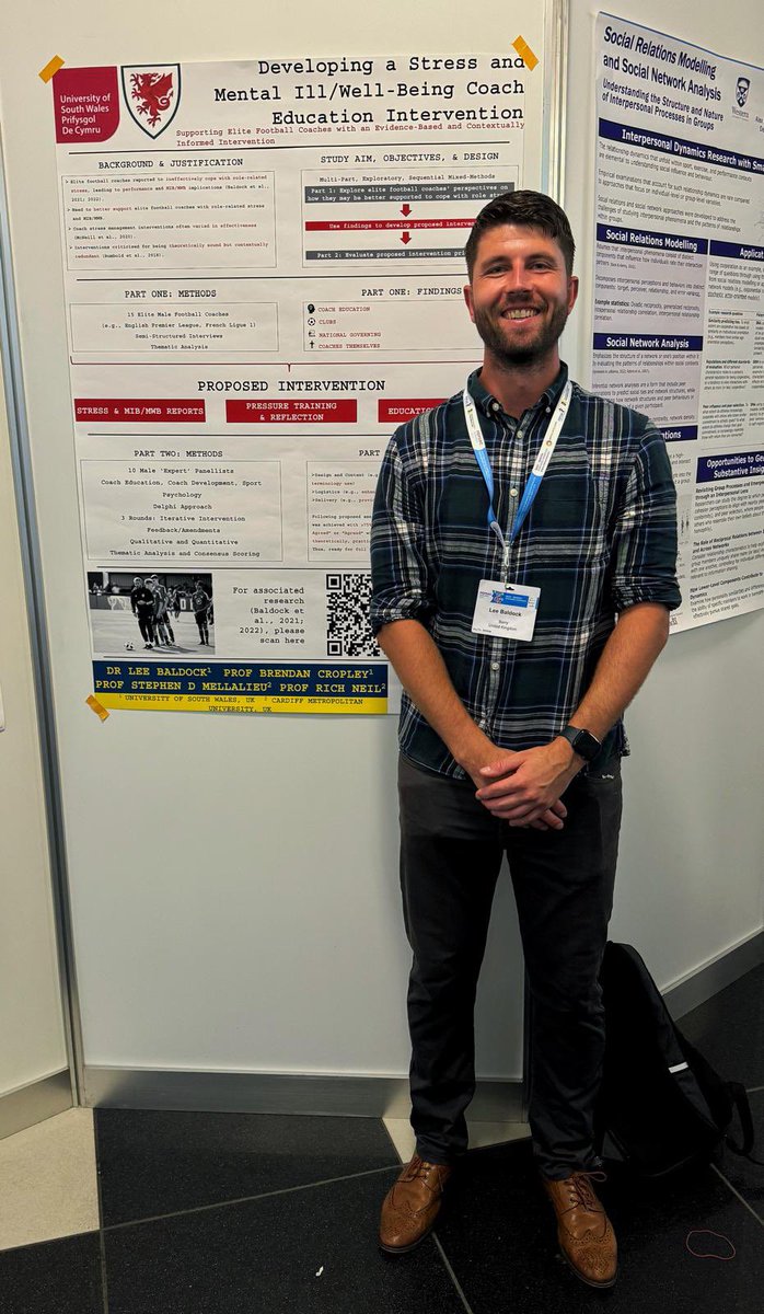 leebaldock22's tweet photo. Awesome week @FEPSAC_MC in Austria. Excellent conference, great to present my research on developing a stress and mental ill/well-being intervention in elite football, and catch up and network with many colleagues (old and new)! Aw, and what a beautiful place Innsbruck is! 😍👌🏼 https://t.co/F5cKalFIHM