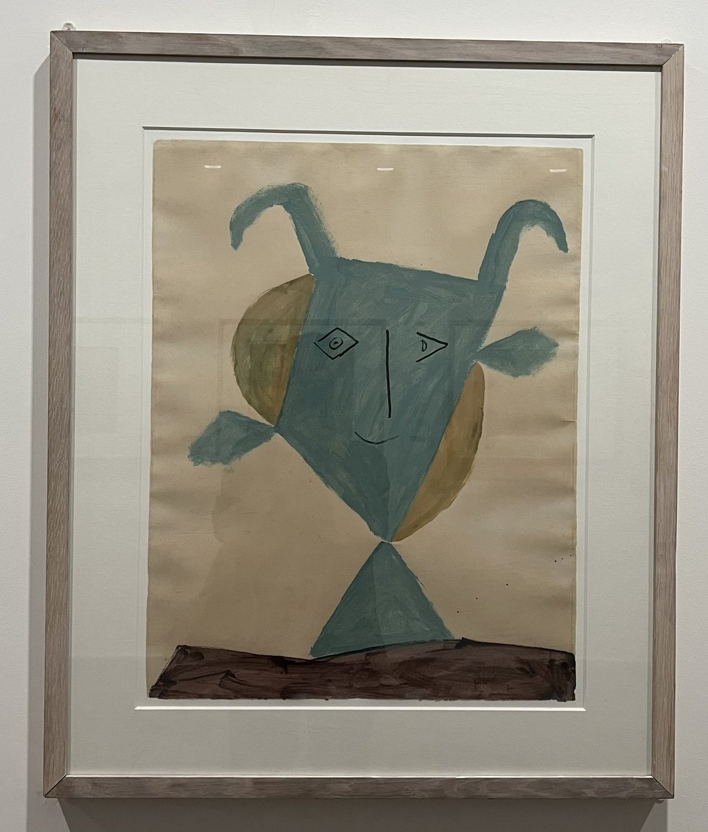 artvisitor2's tweet photo. Tete de faune vert, 1946
Pablo Picasso
(Huile et encre de Chine sur velin d’Arches)
(Musee Picasso, Antibes, France)

#PabloPicasso #MuseumArt #arthistory #artlover https://t.co/EvbojYif1R