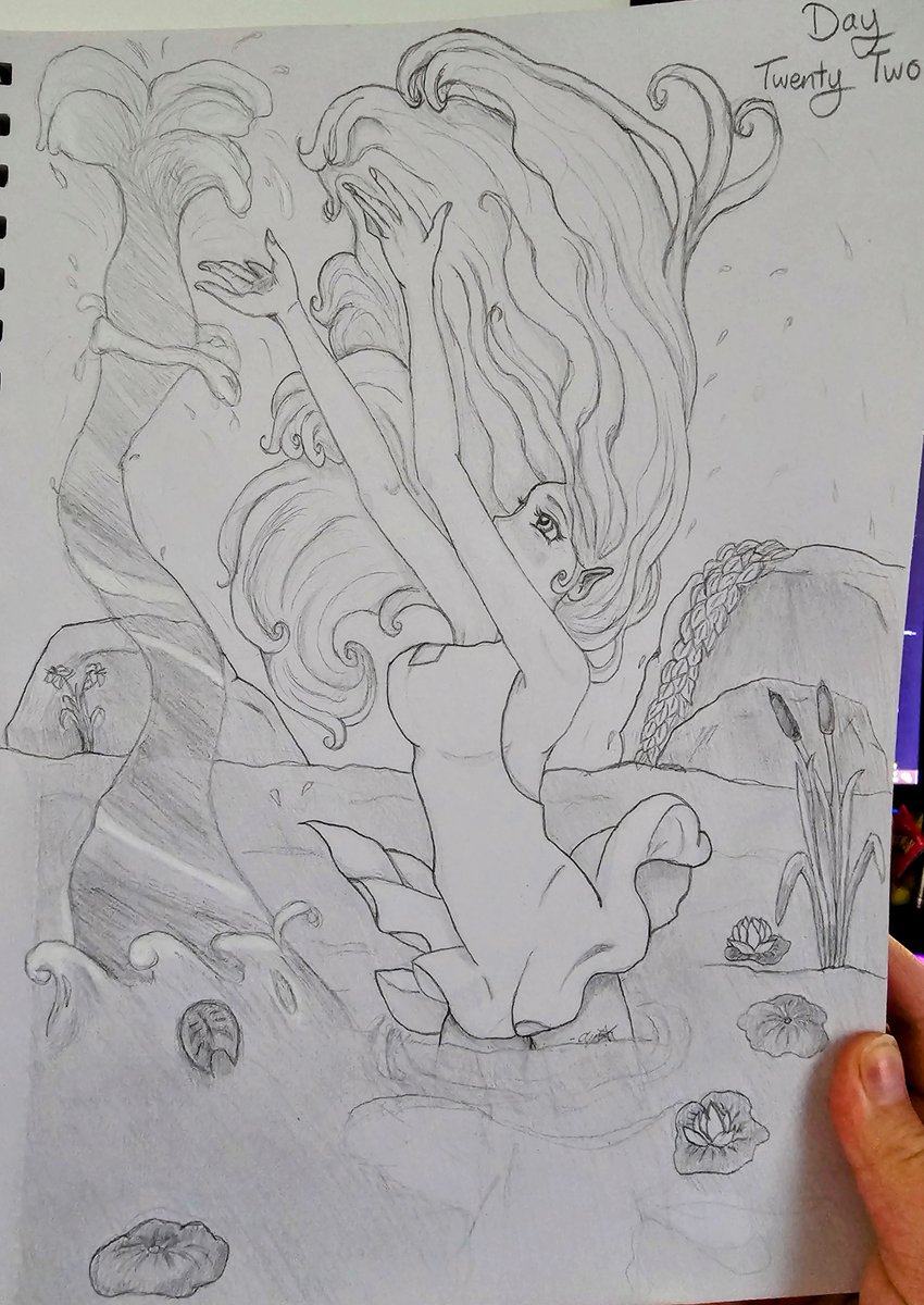 TheViolinaria's tweet photo. Day 22 of Wisteria doodles! I don't know how to water 🙃 https://t.co/qVMTAO20Se