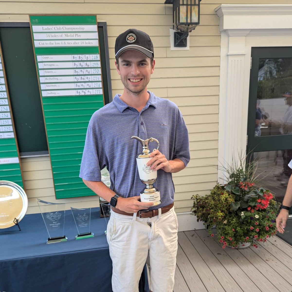 Congratulations to our 2024 Championship Winners!!
2024 Men's Club Champ: Mark Turner 
Bass Rocks Trophy Winner: Conor Cronin
Senior Trophy Winner: Steve Salah
2024 Ladies Club Champ: Jenny Ceppi 
Ladies Good Harbor  Winner: Barbara Moody
Wingaersheek Winner: Stella Nahatis