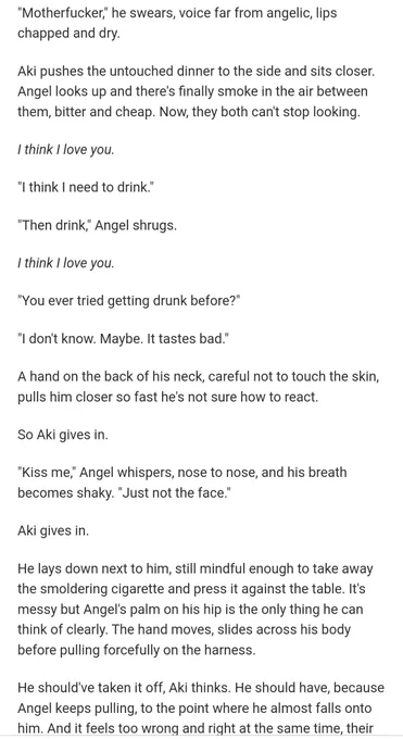 What were they feeding me during the akiangel year why is all of it so horny