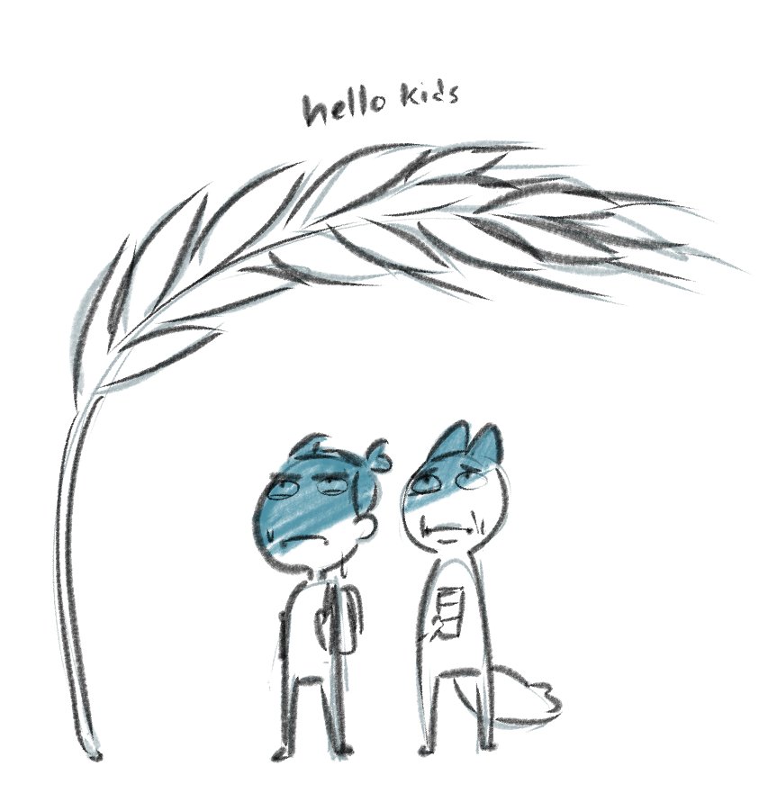 Flufle's tweet photo. doodles in between working on art https://t.co/jnEGli7khG