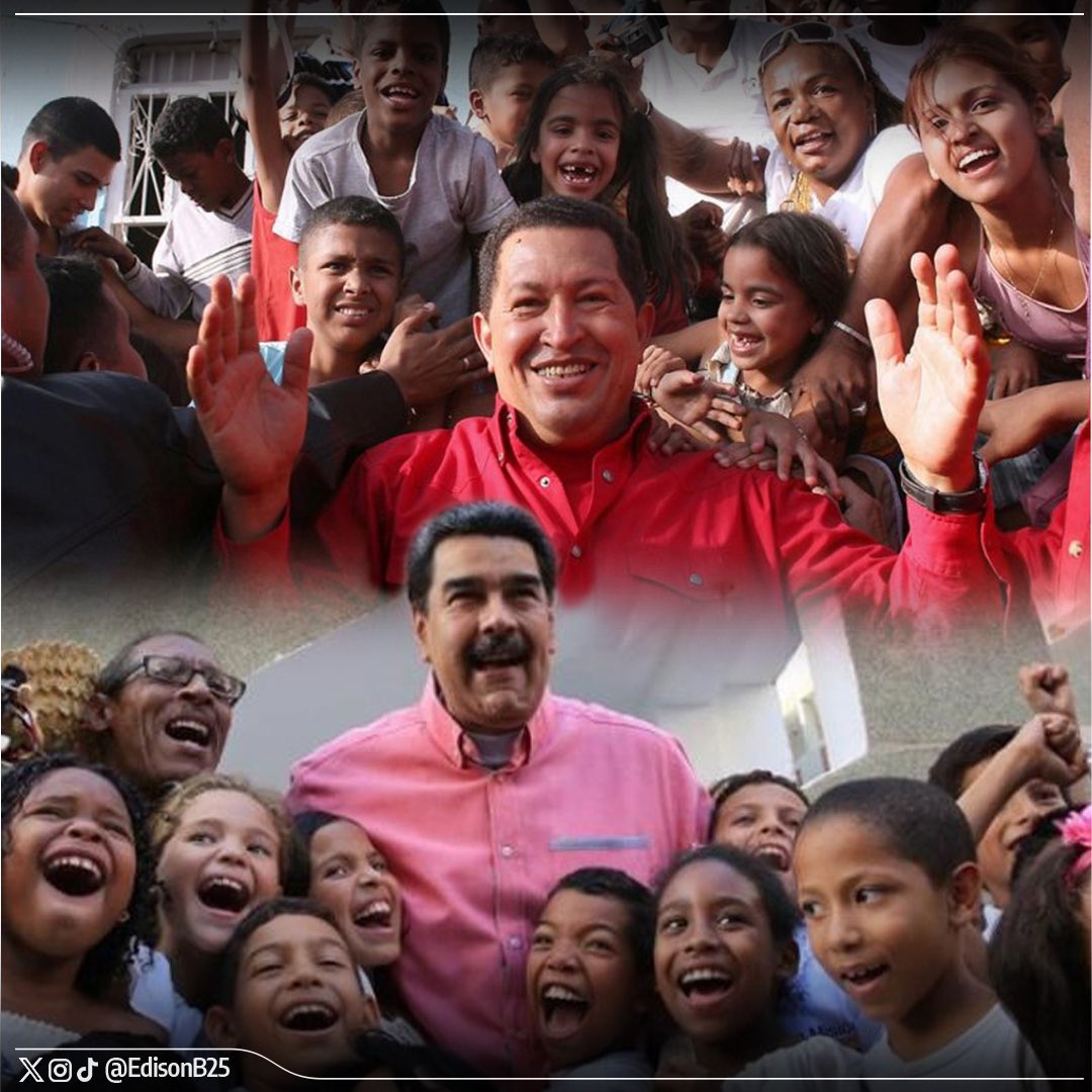 ¡Feliz Día del Niño y la Niña!, quienes con su ternura e infinito amor son la promesa de la consolidación de la Patria grande.🫶🏻🇻🇪