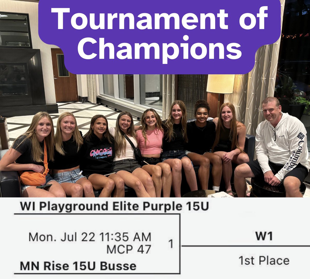 This group has had an extraordinary season, and tomorrow at 11:35 am, we're gearing up for an exciting #TOC championship! Come check us out!

#RISE_UP #RiseTogether