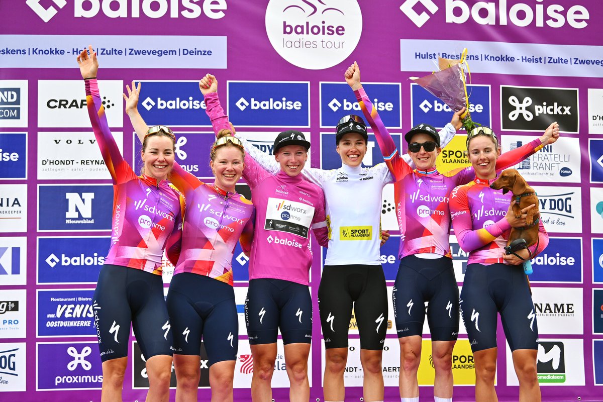 Lorena Wiebes takes fifth stage victory &amp; overall win in Baloise Ladies Tour

"This GC victory is a nice addition to my palmares"

Lorena Wiebes also won the final stage of the Baloise Ladies Tour. The Dutch top sprinter was the strongest in the final sprint in Deinze, taking her