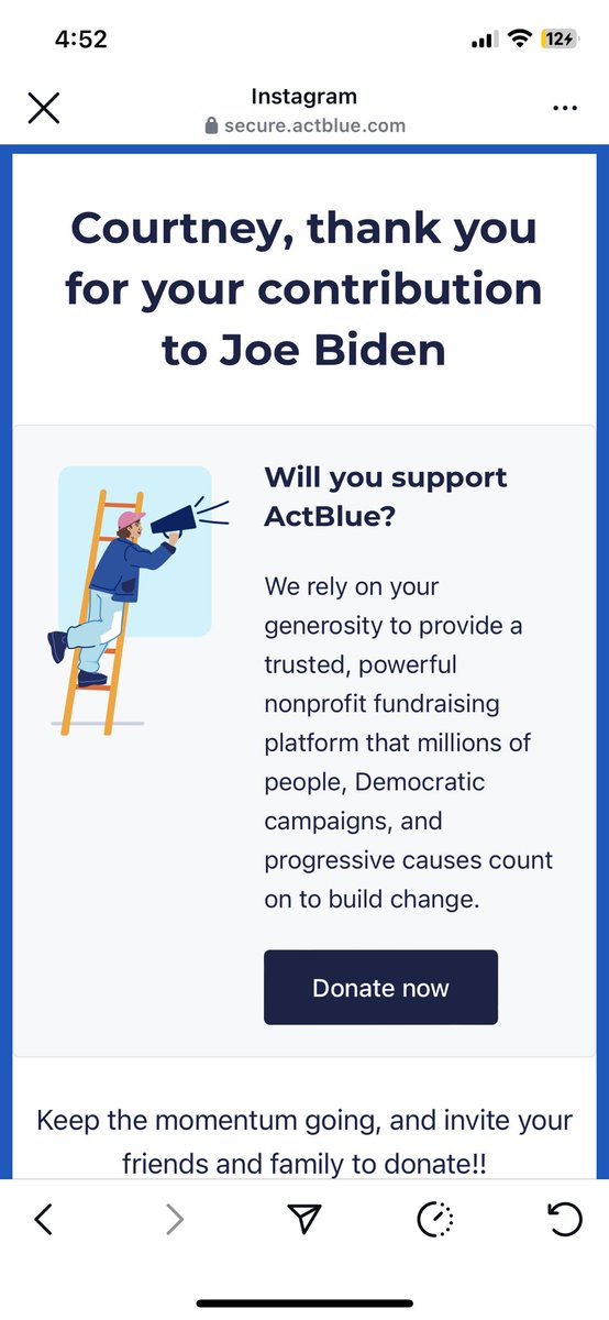 Court_neySmith's tweet photo. Let’s go @VP 
I’m with Kamala! https://t.co/O39tL1NZyk