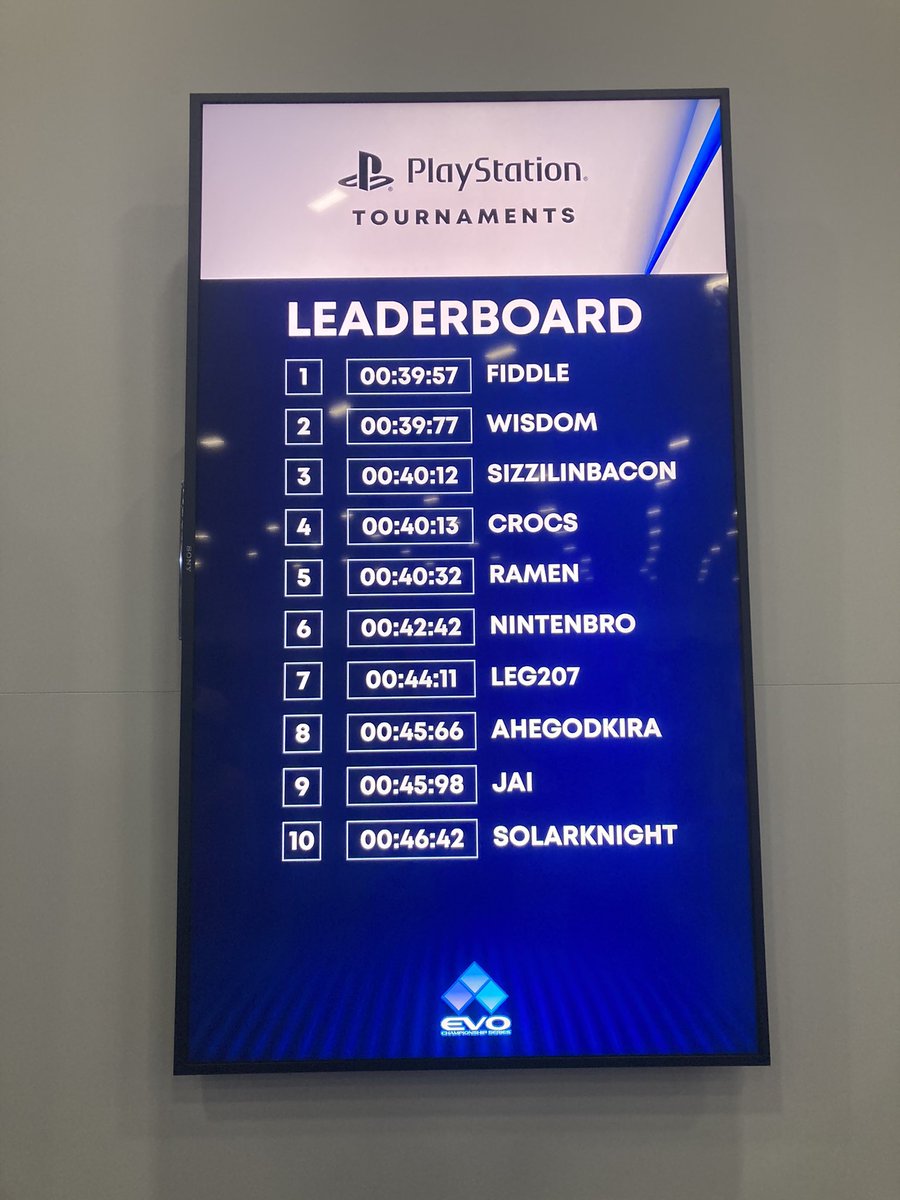 I placed in something this year 😭#Evo2024 #PlayStation