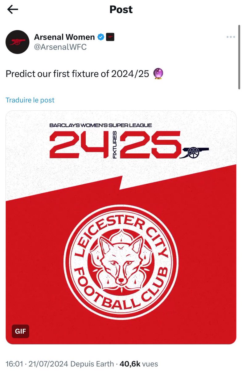 I got Leicester