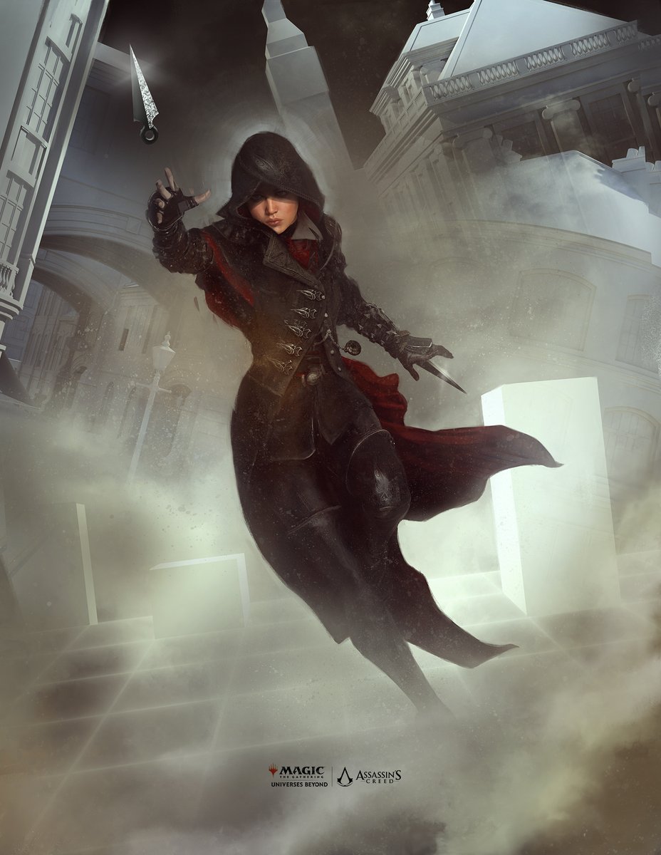 I had fun painting the two sibblings for the Magic / Assassin's Creed set!
Here is Evie Frye.
#assassinscreed #MTG #wotc #evie #syndicate