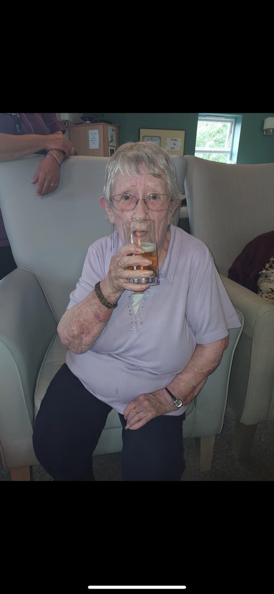 Last week was a busy one. We had flower arranging, board games and of course a lager to end the day