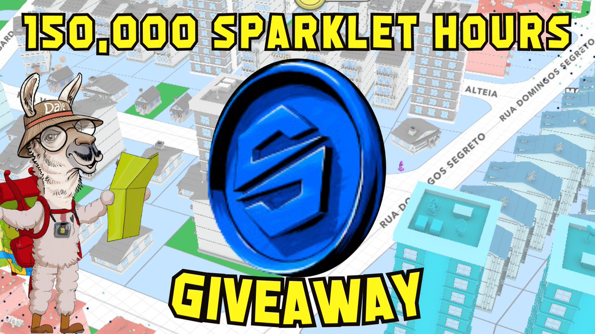 Help me reach 3,000 followers.
Like, Share and Comment with your @uplandme username.

One lucky follower will receive 150,000 $SPARKLET Hours staked towards their home construction in the metaverse.

Winner selected on Wed July 24 12PM PT