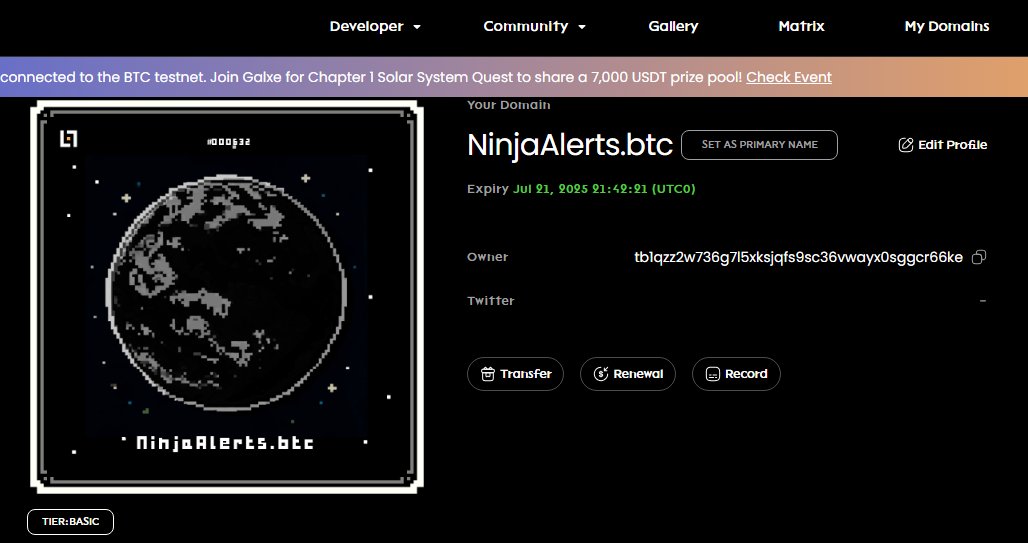 NorthrnSatoshi's tweet image. Src101 - Bitname.pro TEST net live. @ninjalerts What if protocols work to complement one another, to achieve higher applications on Bitcoin Layer 1, or maybe bridge to EVM in the most decentralized manner? @TO 
#bitname #src101 #src20 x.com/BitnameService…