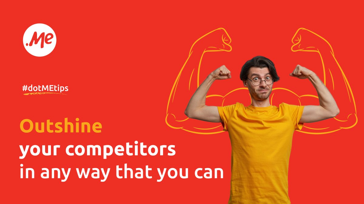 domainME's tweet photo. SEO can help your business stand out from the competition. So make sure to optimize your website and attract more organic traffic. 📈

#DomainME #dotMEtips #SEO #personalbranding https://t.co/AMbyU5UvAN
