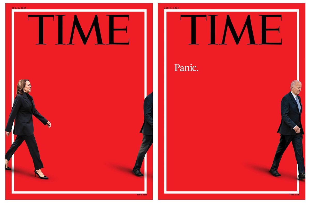 Dos portadas de Time. Menos de un mes entre una y otra.