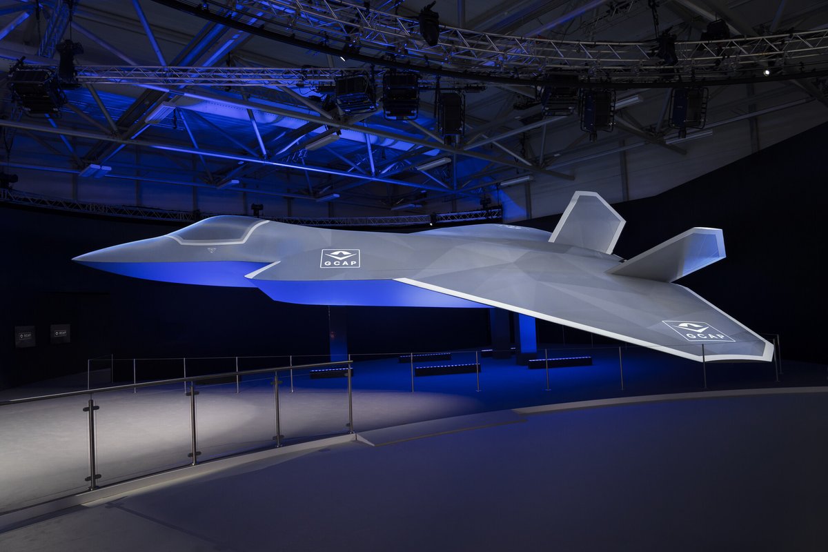 BAE Systems (@baesystemsplc) on Twitter photo #BreakingNews - The three nations of the Global Combat Air Programme (GCAP) – UK, Italy and Japan – are unveiling a new concept model of the next generation combat aircraft at <a href="/FIAFarnborough/">Farnborough Airshow</a>, which opens its doors at 10:00am tomorrow.
Discover more ✈️ baes.co/WCuV50SGNmY #BreakingNews - The three nations of the Global Combat Air Programme (GCAP) – UK, Italy and Japan – are unveiling a new concept model of the next generation combat aircraft at <a href="/FIAFarnborough/">Farnborough Airshow</a>, which opens its doors at 10:00am tomorrow.
Discover more ✈️ baes.co/WCuV50SGNmY