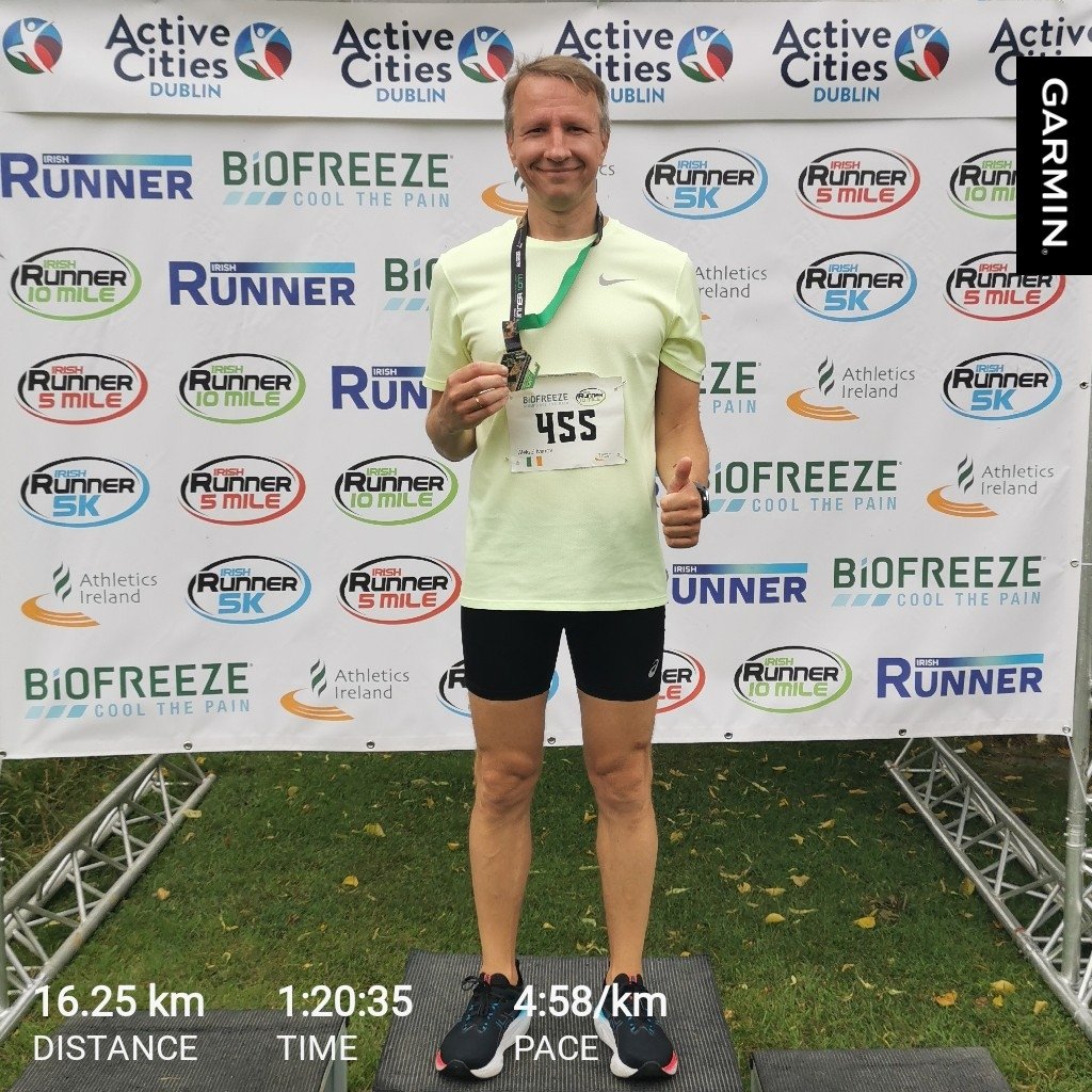 aylivex's tweet photo. Irish Runner 10 Mile. Время по чипу: 01:20:28. Улучшил свой прошлогодний результат на 10 минут, и соответственно у меня новый личный рекорд на 10 миль (и 10 км). #irishrunner #phoenixpark #irishrunner10mile #ConquerTheDistance #ayxRunning https://t.co/VLDNDGuWj4