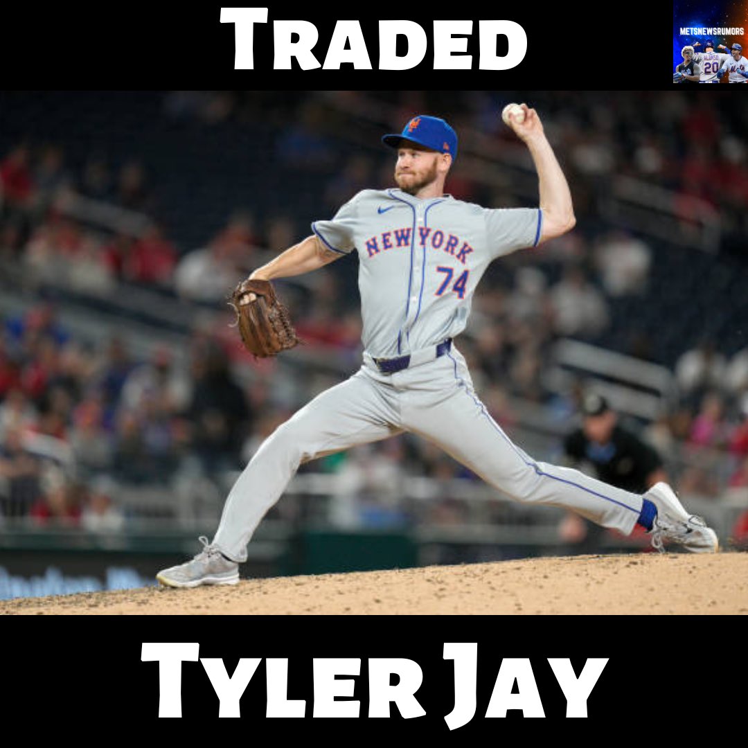metsnewsrumors's tweet image. The Mets have traded LHP Tyler Jay to the Milwaukee Brewers in exchange for RHP TJ Shook. 

Jay was DFA’d earlier in the week and was likely to elect free agency. TJ Shook is a 26-year-old pitcher who was assigned to AA. 
(1)