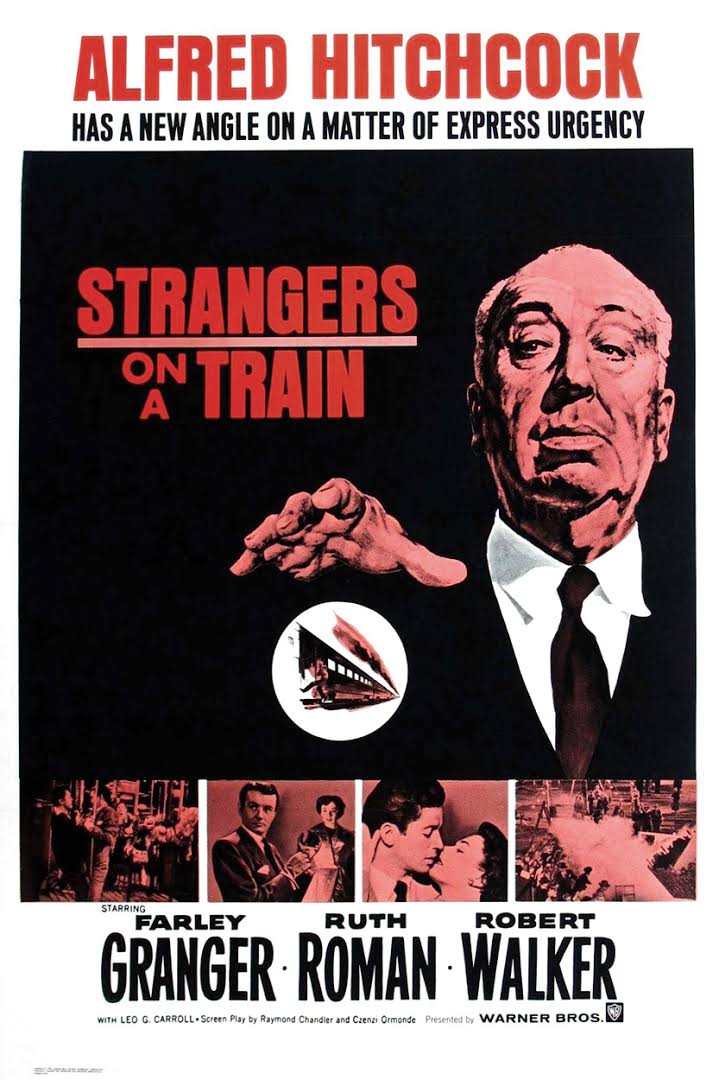 Our next Movie Night at the Branch presents Alfred Hitchcock's 'Strangers on a Train' (1951) this Tuesday July 23rd, starting at 7:00 PM in the Upper Lounge. There's no cost and we will provide the popcorn!