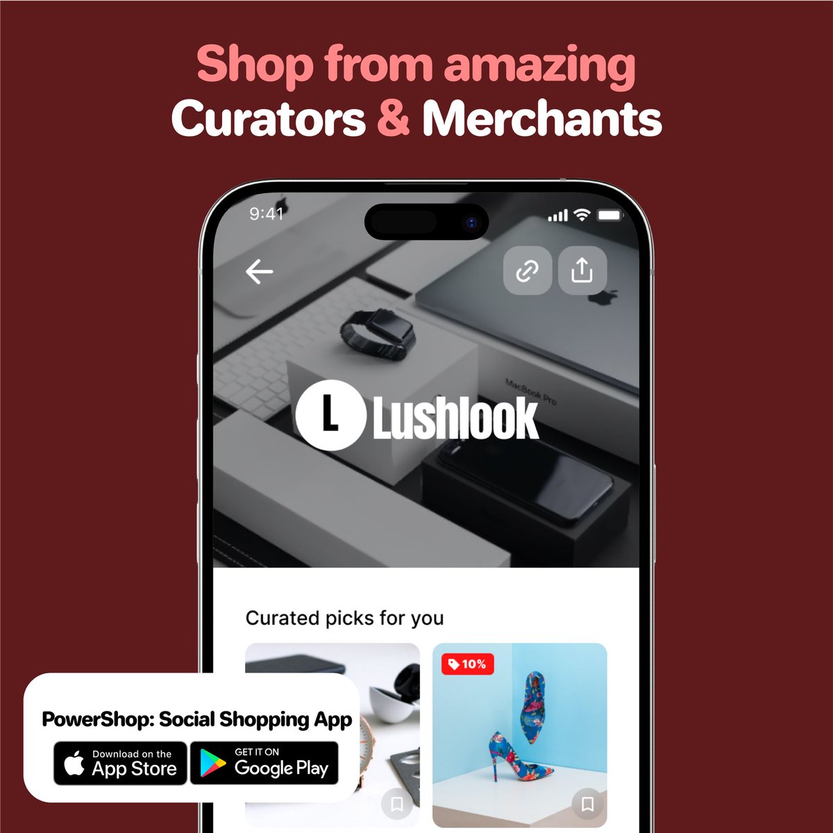 powershoplink's tweet photo. Discover the new PowerShop app and explore an amazing selection of curated products just for you! 🌟

✨ From essentials to unique finds, our app has it all. Don't miss out – download the Powershop app today and elevate your shopping experience! 🛒📲 #PowershopApp #ShopSmart https://t.co/JaONBRocFS