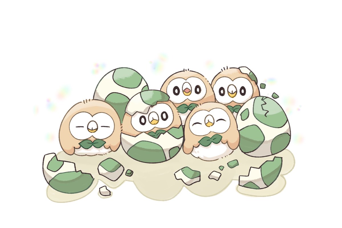 生まれてきてくれてありがとう🌱⋆｡
 #モクロー全世界へ羽ばたけ
 #モクローの日