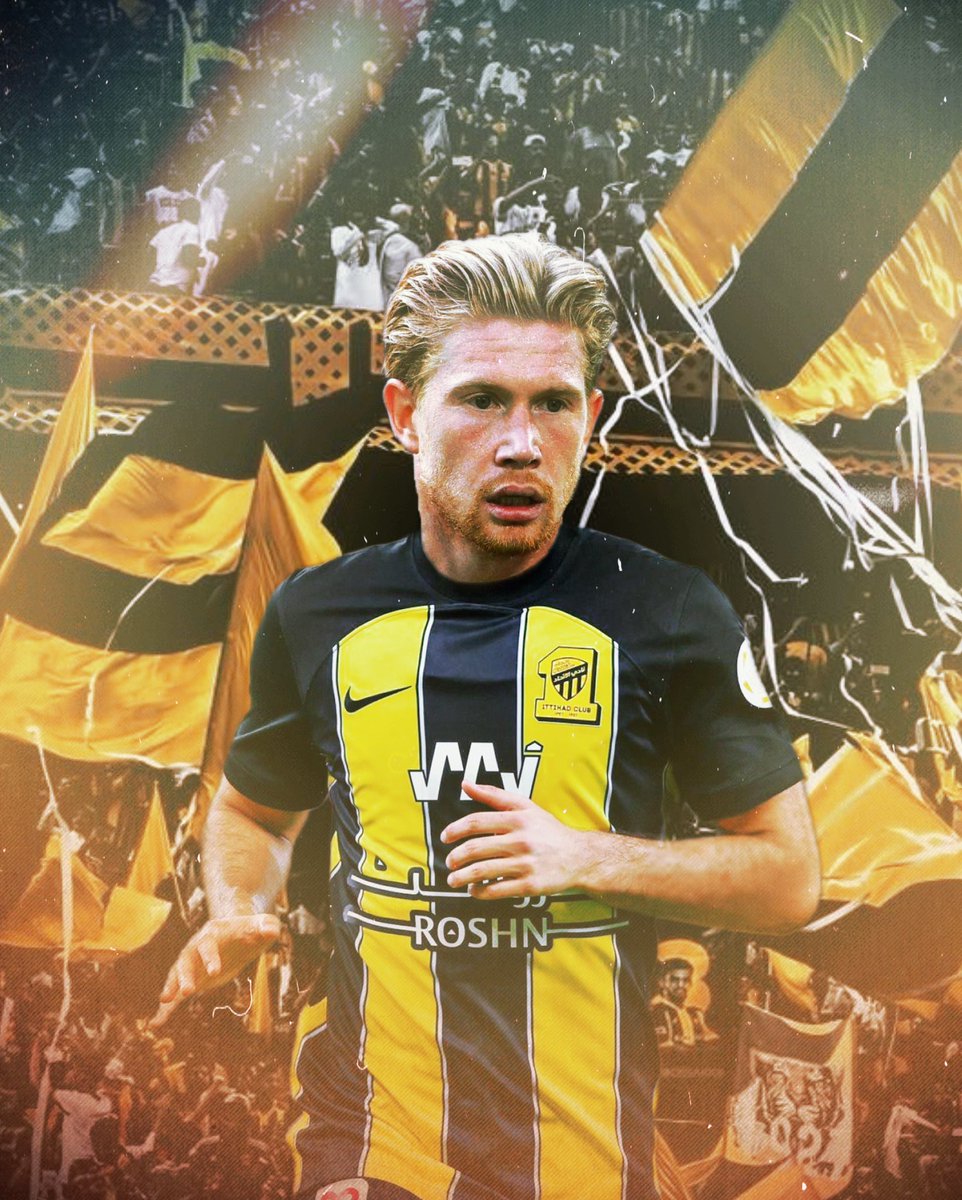chgraphicszz's tweet photo. 🚨🚨| JUST IN: Kevin De Bruyne has agreed personal terms with Al-Ittihad. Manchester City are willing to sell him with his contract ending in 2025.  #like #DeBruyne #ManCity https://t.co/y5UMc2fhXe