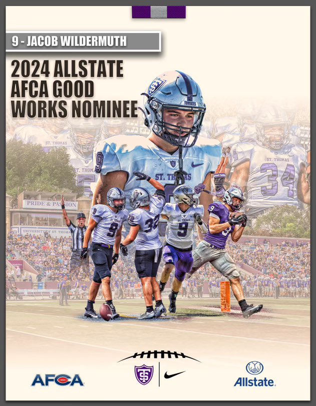 🚨 Congrats <a href="/JWildermuth2/">Jacob Wildermuth</a> <a href="/Allstate/">Allstate</a> #GoodWorks 🤲😈 #Earned 🎯

#Pa25ion • <a href="/UofStThomasMN/">University of St. Thomas</a> 🟣⚪️⚫️