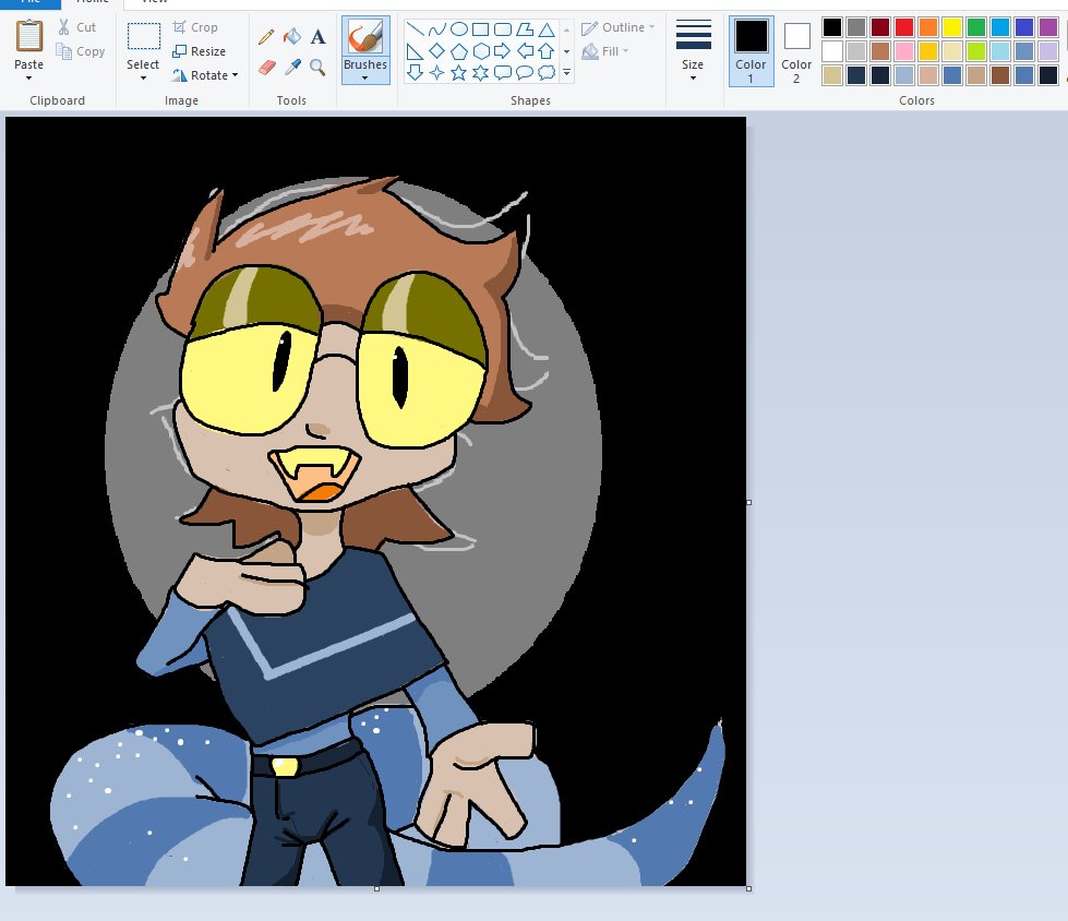 StabStabMan's tweet photo. Tablet decided it wasnt working today, so we're opening MSPaint https://t.co/p8pqF7iEUq