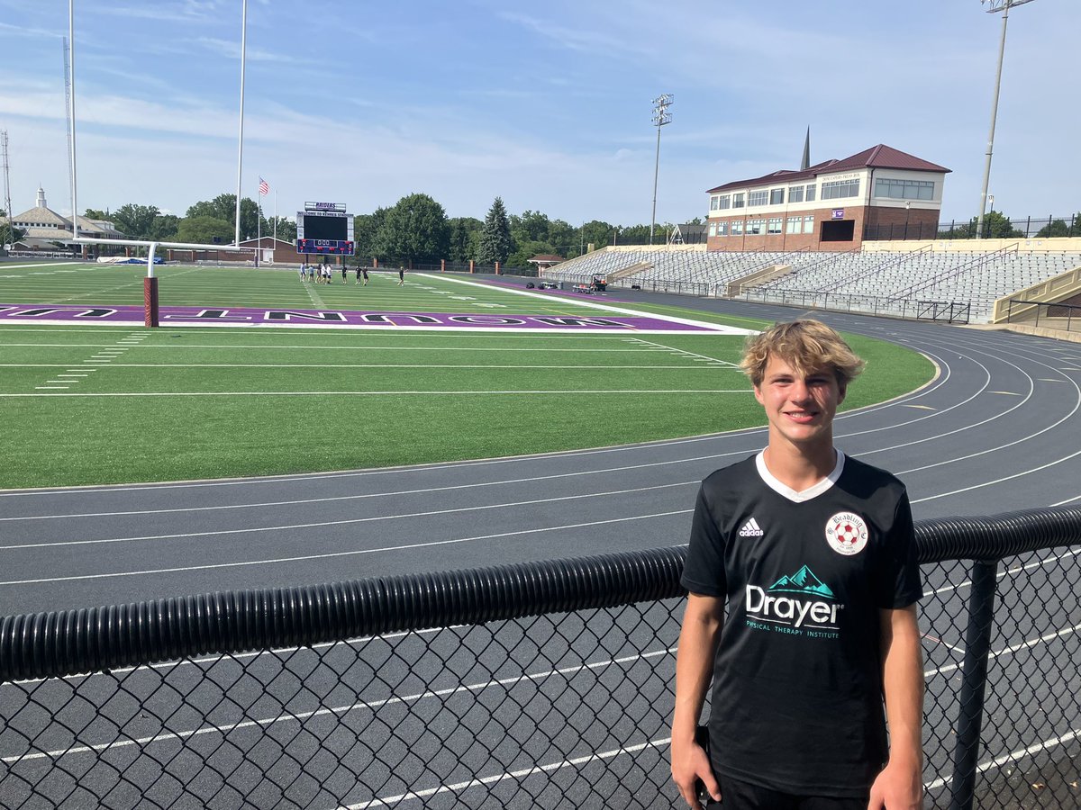 Had a great time at The University of Mt. Union today. Thank you <a href="/kremsdavid/">KremsDavid</a> for a good ID camp. <a href="/UMUMensSoccer/">Mount Union Men's Soccer</a>