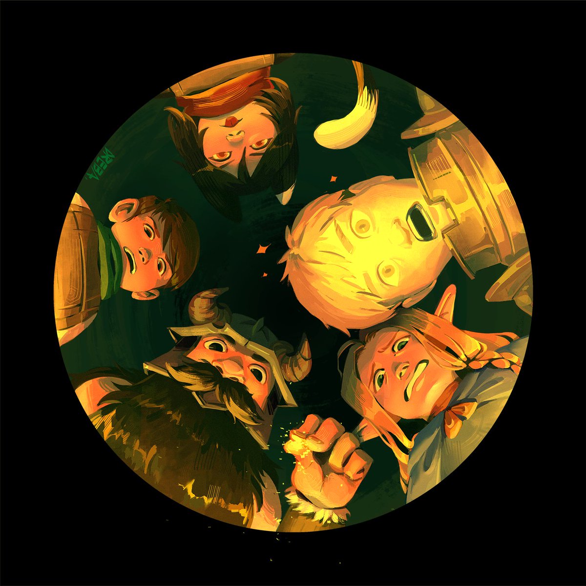 _dreba's tweet image. pov you&apos;re about to be eaten by them #dungeonmeshi