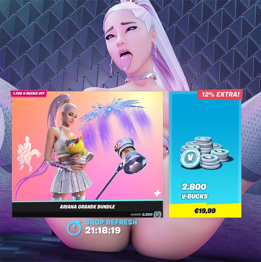 codethiccnite's tweet photo. ARIANA GRANDE RETURNS 🔥🔥

(I know I’m a bit late 😂)

Consider using code “THICCNITE” in the item shop to support me ✅ #EpicPartner 

#Fortnite #FortniteArt #FortniteLeaks #FortniteChapter5 #FortniteWrecked #FortniteChapter5Season3 #FortniteReload https://t.co/c78S15TS5c